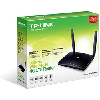 TP-Link Wireless N 4G LTE Router, TL-MR6400