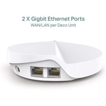 TP-Link Deco M5 Whole Home Mesh Wi-Fi System, Antivirus Security Protection, Pack of 3