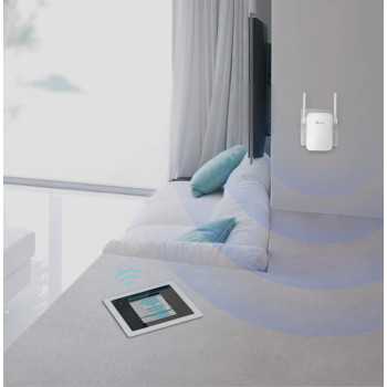 TP-Link N300 WiFi Extender(TL-WA855RE)-WiFi Range Extender, up to 300Mbps speed, Wireless Signal Booster and Access Point, Single Band 2.4Ghz Only