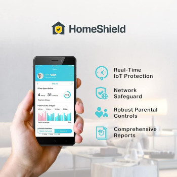 TPLink AX6600 Tri Band Whole Home AI Driven Mesh Wi Fi 6 System for Lightning Fast Connections, boosting seamless coverage with Home Shield, 2.5Gbps WAN Port, works with Alexa Deco X902Pack White