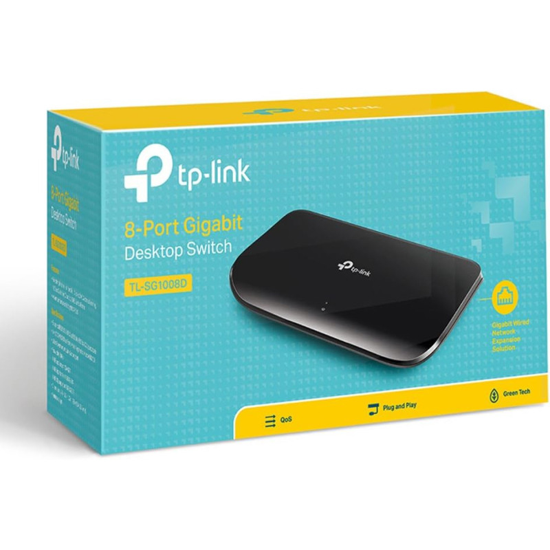 TP-Link TL-SG1008D V6.0 Network Switch