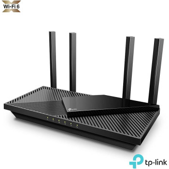 TP-Link Next-Gen Wi-Fi 6 AX3000 Mbps Gigabit Dual Band Wireless Router, OneMesh Supported, 1 USB 3.0 Port, Ideal for Gaming Xbox/PS4/Steam and 8K, Compatible with Alexa (Archer AX55)