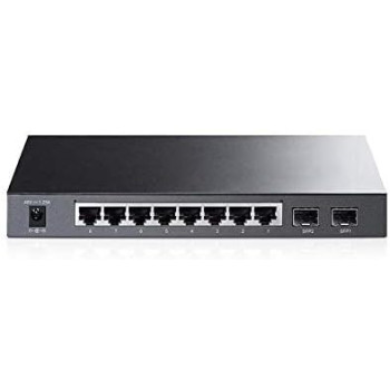 TP-Link TL-SG2210P 8-Port Gigabit Smart PoE Switch with 2 SFP Slots (Black)