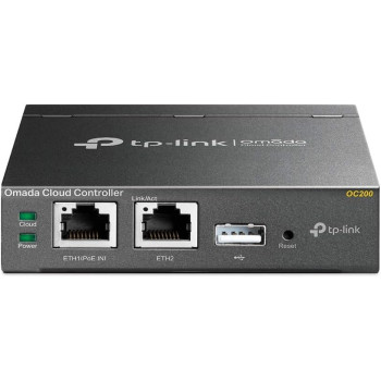TP-Link OC200 Omada Cloud Controller, Network Centralized Management, Free Cloud Service, Easy Use Omada APP,Grey