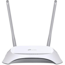 TP-Link 300 Mbps 3G/4G Wi-Fi Router, 1 UBS 2.0 Port, WPS Button, No Configuration Required, UK Plug (Archer MR3420)