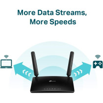 TP-LINK AC1200 4G+ Cat6 Wireless Dual Band Gigabit Router, 4G/3G Network SIM Slot Unlocked, MU-MIMO technology, No Configuration required, Support Guest Network Parental Control (Archer MR600 V2)