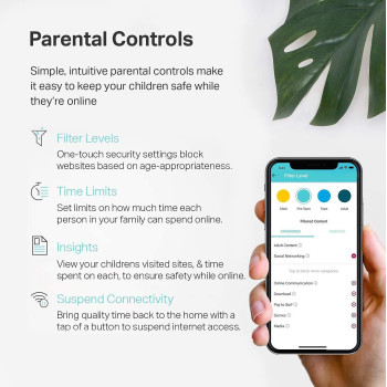 TP-Link Deco Powerline Hybrid Mesh WiFi System(Deco P9) Up to 6,000 sq.ft Whole Home Coverage, WiFi Router/Extender Replacement,Signal Through Walls, Seamless Roaming, Parental Controls, 3-pack