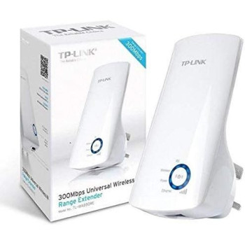 White color TP-LINK TL-WA850RE 300Mbps Universal Wireless N WiFi Range Expand Extender Booster Signal Indicator