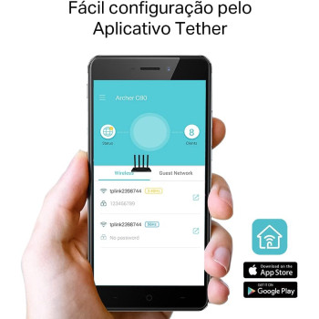 Router TP-Link Archer C80 Gigabit Wireless MU-MIMO AC1900