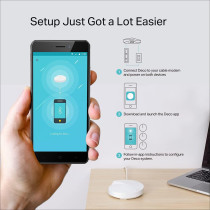 TP-Link AC2200 ROUTER SMART HOME MESH SYSTEM PACK OF 3, White, 6935364081553, Deco
