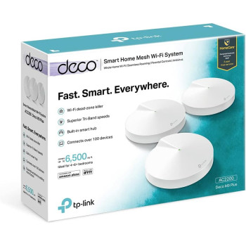 TP-LINK DECO M9 PLUS PACK-3 AC2200 Smart Home Mesh Wi-Fi System