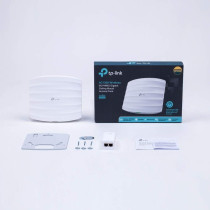 TP-Link EAP225 Point d'Acc¨s Wi-Fi Double Bande AC 1350Mbps PoE Gigabit - Plafonnier (300Mbps en 2.4GHz + 867Mbps en 5GHz, 1 port Gigabit, Support PoE)