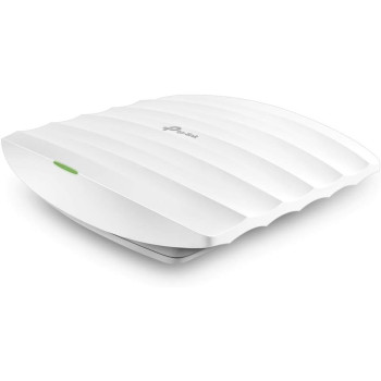 TP-Link EAP225 Point d'Acc¨s Wi-Fi Double Bande AC 1350Mbps PoE Gigabit - Plafonnier (300Mbps en 2.4GHz + 867Mbps en 5GHz, 1 port Gigabit, Support PoE)