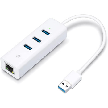 TP-LINK UE330 USB 3.0 3-Port Hub Gigabit Ethernet Adapter 2 in 1 USB Adapter