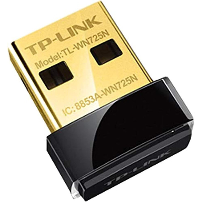 Tp-link Tl-wn725n 150mbps Wireless N Nano Usb Adapter - Gold