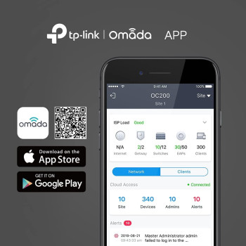 TP-Link OC300 Omada Hardware Controller, SDN Integrated, 2 Gigabit Port + 1 USB 3.0 Port, Manage Up to 500 Device, Easy Intelligent Network Monitor Maintenance, Cloud Access Omada App