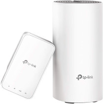 Tp-Link Deco E3 Ac1200 Whole Home Mesh Wi-Fi System With Wall-Plug Extender, Ideal For Medium Home, Work With Amazon Alexa And Ifttt, Router And W-Ifi Booster Replacement, Parent Control, Pack Of 2