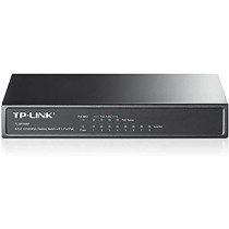 TP-Link TL-SF1008P 8-Port 10/ps Desktop Switch 4-Port PoE Fast Ethernet