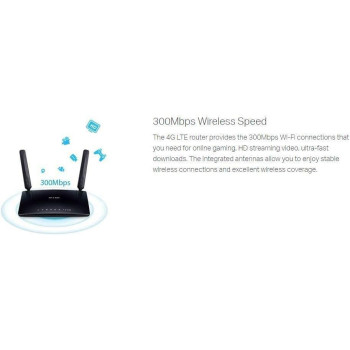 TP-Link Wireless N 4G LTE Router TL-MR6400 - 300Mbps