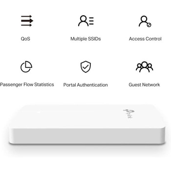 TP-Link AX1800 Dual Band Gigabit Wall Plate Wi-Fi 6 Access Point, Power over Ethernet (802.3 af/at), System Requirements Microsoft Windows XP/7/8/10 and Vista, Easily Mount to Wall (EAP615-Wall)