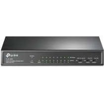 TP-LinkTl Sf1009P 9 Port 10/100Mbps Desktop Switch With 8 Port Poe+, Plug And Play No Configuration Required, Up To 250 M Transmission Under Extend Mode