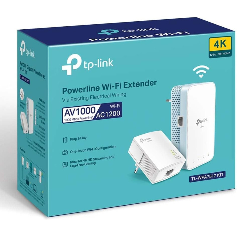 TP-Link AV1000 Gigabit Powerline AC WiFi