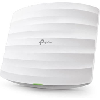 TP-Link AC1350 Wireless Access Point, Wi-Fi Dual Band with MU-MIMO, 1 Gigabit Ethernet Port Support 802.3af/at/24V Passive PoE, Support Multiple SSIDs, Easily Mount to Wall or Ceiling (EAP225)