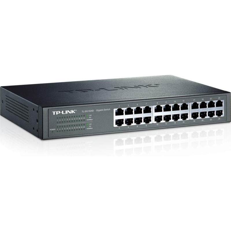 TP-Link TL-SG1024D 24 Port Gigabit Desktop Switch 10/100/1000M