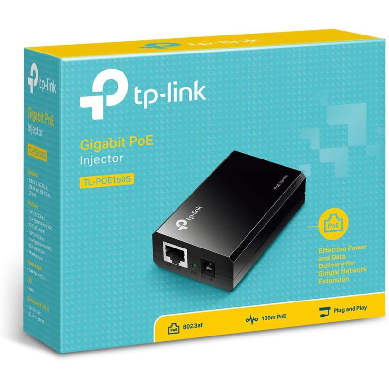 TP-Link TL-PoE150S PoE Injector Adapter