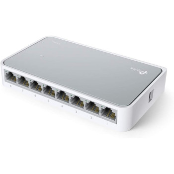 TP-LINK TL-SF1008D 8 Port Fast Ethernet 10/100Mbps Network Switch Desktop RJ45