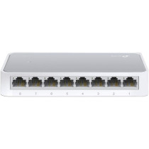 TP-LINK TL-SF1008D 8 Port Fast Ethernet 10/100Mbps Network Switch Desktop RJ45