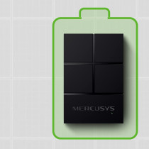 Mercusys MS105G Desktop Switch, 5 x 10/100/1000Mbps Gigabit LAN Ports, 2 Year Warranty, Black