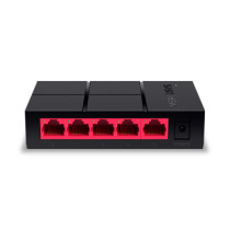 Mercusys MS105G Desktop Switch, 5 x 10/100/1000Mbps Gigabit LAN Ports, 2 Year Warranty, Black