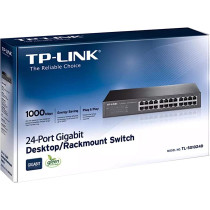 TP-LINK 16 Port Gigabit Ethernet, Black - TL-SG1016D