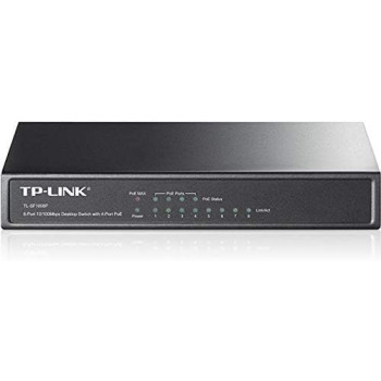 TP-LINK 8 Port 10-100Mbps Desktop Switch - TL-SF1008P