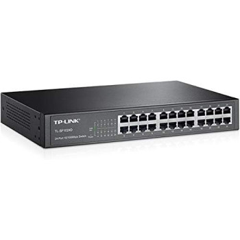TP-LINK 24 port 10 and 100Mbps Desktop Rackmount Switch - TL-SF1024D