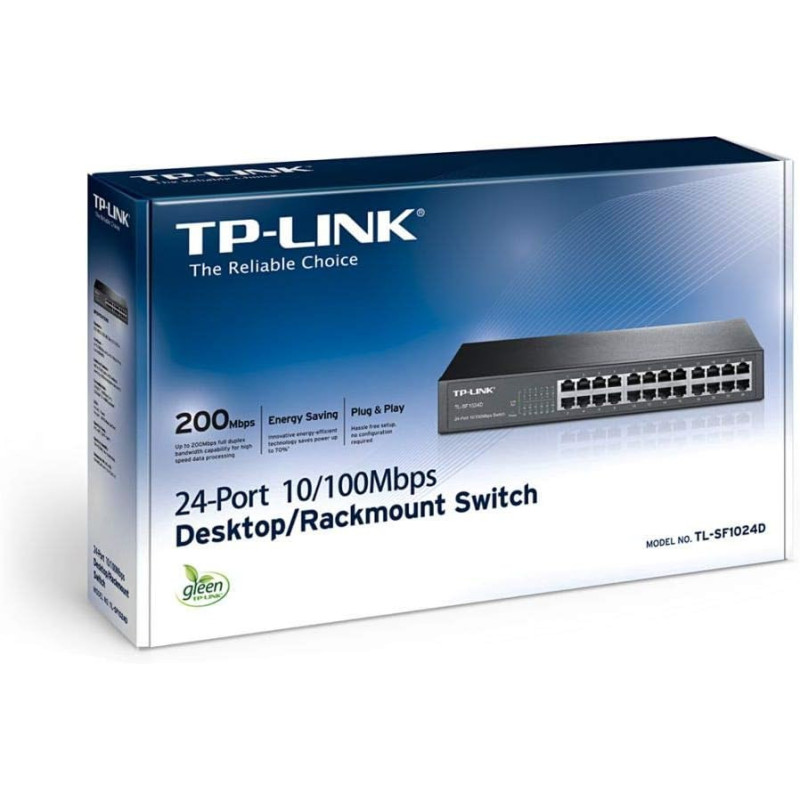 24-Port 10/100Mbps Switch TL-SF1024D