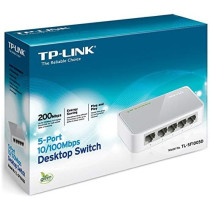 TP-Link 5 Port Fast Ethernet - Gray