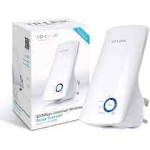 Pure White Color TP-LINK TL-WA850RE 300Mbps Universal Wireless N WiFi Range Expand Extender Booster Signal Indicator