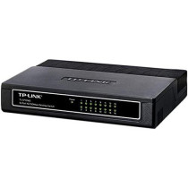 TP-Link TL-SF1016D 16-Port 10/100Mbps Desktop Switch - Black