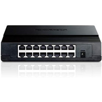 TP-Link TL-SF1016D 16-Port 10/100Mbps Desktop Switch - Black