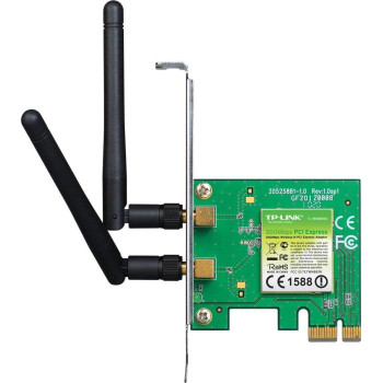 Tp-link Tl-wn881nd 300mbps Wireless N Pci Express Adapter (black Green)