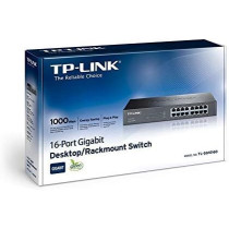 TP Link TL-SG1016D 16 Port Gigabit Desktop Rackmount Switch