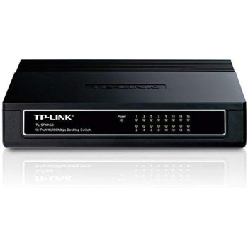 TP Link TL-SF1016D 16-Port 10/100Mbps Desktop Switch
