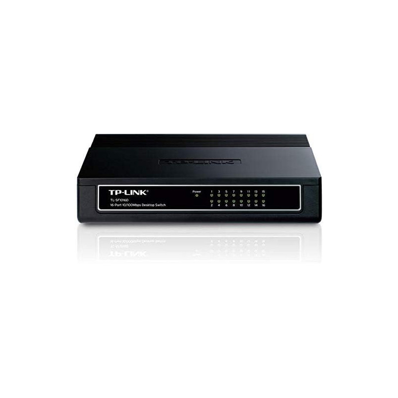 TP Link TL-SF1016D 16-Port 10/100Mbps Desktop Switch