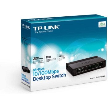 TP-Link 16 Port 10/100 Mbps Desktop Switch Model No. TL-SF1016D