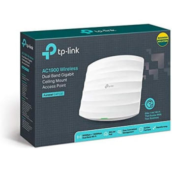 TP-LINK AC1900 Wireless Dual Band Gigabit Ceiling Mount Access Point-EAP330