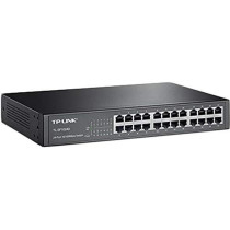 TP-Link TL-SF1024D 24-port 10/100Mbps Desktop and Rackmount Switch - Black
