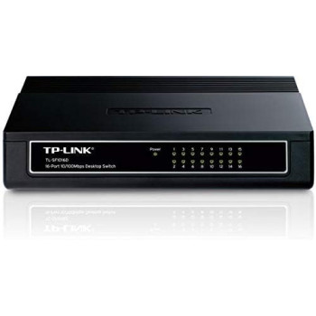 TP-Link 16-Port 10 / 100Mbps Desktop Switch - TL-SF1016D