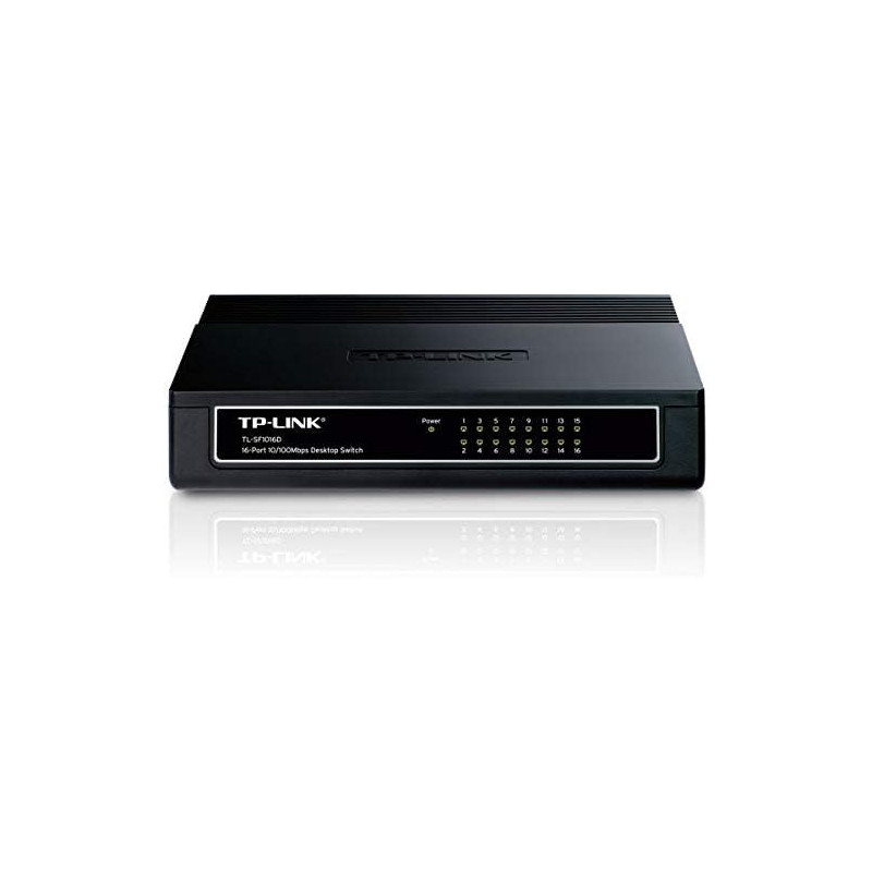 TP-Link 16-Port 10 / 100Mbps Desktop Switch - TL-SF1016D